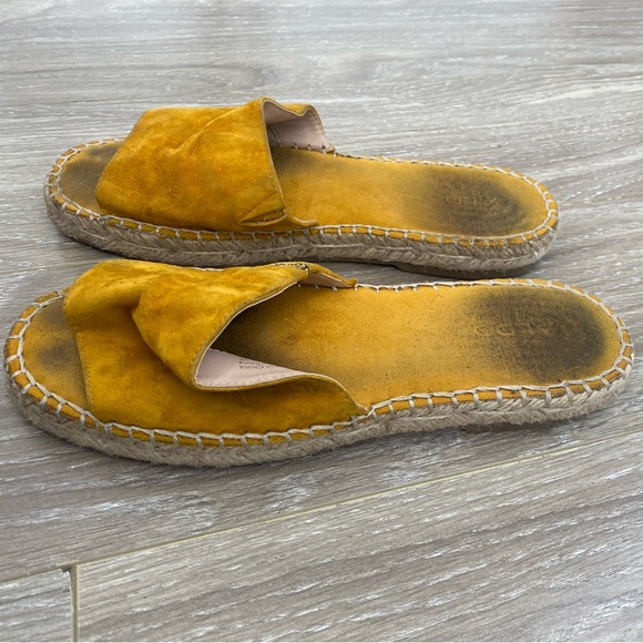 ALDO flat espadrille sandal in mustard - Picture 3 of 4